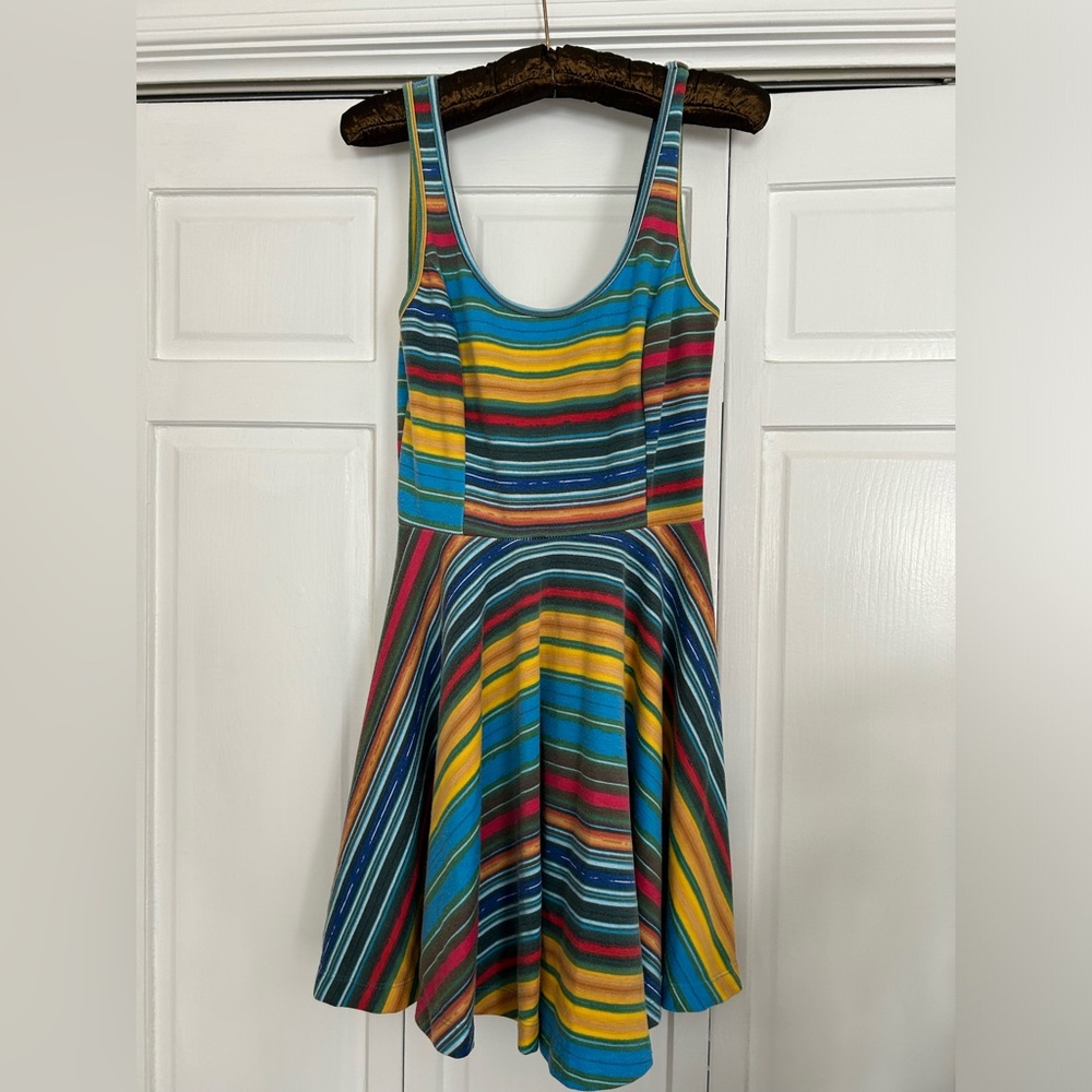 Vintage 90s Colorful Dress
